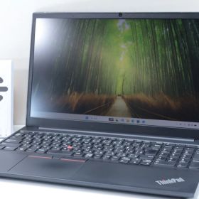 訳有品 爆速 15.6型 Lenovo ThinkPad E15 Gen2 Ryzen5 Pro 4650U★6コア12スレ★Core i7相当 8GB Nvme SSD256GB ノートパソコンOffice無し Windows11 17393