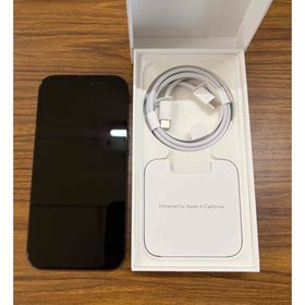 アップル(Apple)のiPhone15 128GB ブラック SIMフリー(スマートフォン本体)