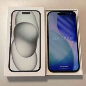 アップル(Apple)のアップル iPhone15 128GB ブラック 美品(スマートフォン本体)