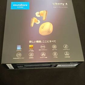 【美品】soundcore Liberty 4 シャンパンゴールド