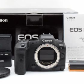 超美品 CANON EOS R5 デジタル ボディ 箱・説明書付 H450