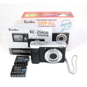 良品マイナス ケンコー デジタルカメラ KC-ZM08 ブラック