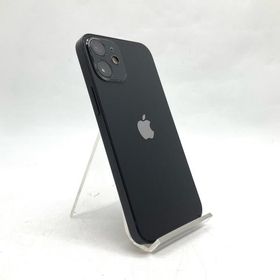 【全額返金保証】【最速発送】 iPhone 12 mini 64GB ブラック au 白ロム 動作確認済 76%