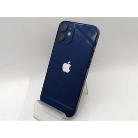 【中古】Apple SoftBank 【SIMロック解除済み】 iPhone 12 mini 64GB ブルー MGAP3J/A【津田沼】保証期間１ヶ月【ランクC】