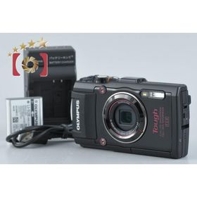 【中古】OLYMPUS オリンパス STYLUS TG-4 Tough ブラック 防水デジタルカメラ シャッター回数僅少