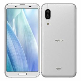 【中古】【安心保証】 AQUOS sense3 SH-M12-y[64GB] Y!mobile シルバーホワイト