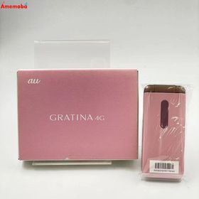 爆速発送KYOCERA GRATINA 4G KYF31 8GB ピンク SIMロック解除済 au