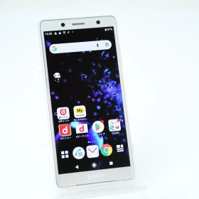 【美品＊電池良好】SIMフリー docomo Xperia XZ2 Compact SO-05K ホワイトシルバー #858