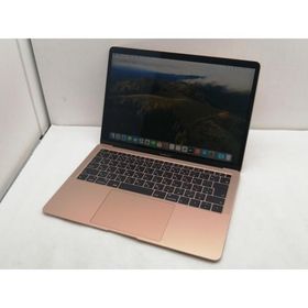 【中古】Apple MacBook Air 13インチ Corei5:1.6GHz 128GB ゴールド MREE2J/A (Late 2018)【仙台イービーンズ】保証期間１ヶ月【ランクC】