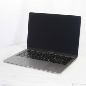 〔中古〕Apple(アップル) MacBook Air 13.3-inch Late-2018 MRE82J／A Core_i5 1.6GHz 8GB SSD128GB スペースグレイ 〔10.15 Catalina〕〔258-ud〕