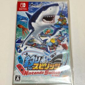 美品 釣りスピリッツ Nintendo Switch版 ソフトのみ 動作確認済み
