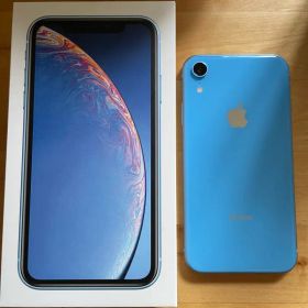 【極美品】iPhone XR 64GB ブルー　動作確認済み iPhone XR ブルー 中古 13,200円 | ネット最安値の価格比較 プライスランク