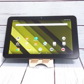 au Qua tab QZ10 KYT33 オリーブブラック 本体 白ロム SIMロック解除済み SIMフリー B533717