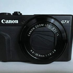 中古美品！Canon PowerShot G7 X ブラック デジタルカメラ PowerShot G7 X Mark II 中古 126,300円 | ネット最安値の価格比較