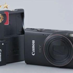 【中古】Canon キヤノン IXY 650 ブラック コンパクトデジタルカメラ