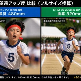 15803 キヤノン EOS M 超望遠 Canon EF 100-300mm