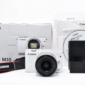 ★美品★キヤノン Canon EOS M10 + EF-M 15-45mm F3.5-6.3 IS STM レンズセット ★ T37＃5371