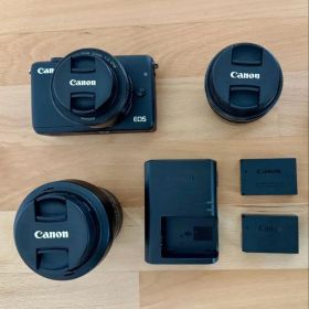 Canon EOS M10 本体＋レンズ３個セット