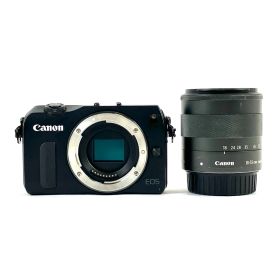 【在庫一掃】 キヤノン Canon EOS M EF-M 18-55 IS STM レンズキット ブラック デジタル ミラーレス 一眼カメラ 【中古】