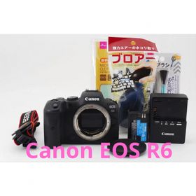 キヤノン(Canon)の【付属品付き】Canon EOS R6 キヤノン ミラーレス一眼 フルサイズ(デジタル一眼)