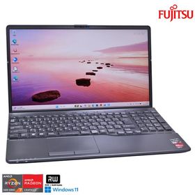 爆買 Ryzen 7 5700U with Radeon 富士通 LIFEBOOK AH50/G2 m.2SSD512G メモリ8G Wi-Fi6 Webカメラ マルチ フルHD 光沢液晶 Windows11