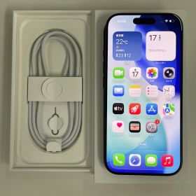 SIMフリー iPhone 16 Pro 256GB ブラックチタニウム