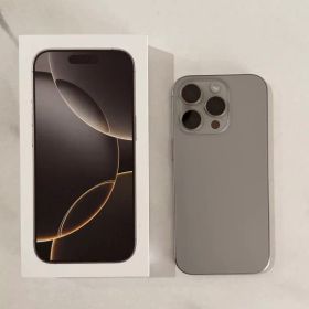 Apple iPhone 16 Pro 512GB ナチュラルチタニウム