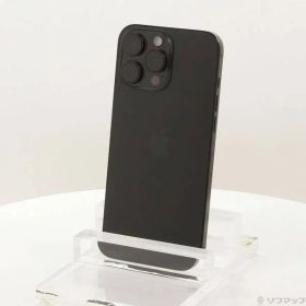 ソフマップ 〔中古品〕 iPhone16 Pro Max 256GB ブラックチタニウム MYWG3J／A SIMフリー【305】