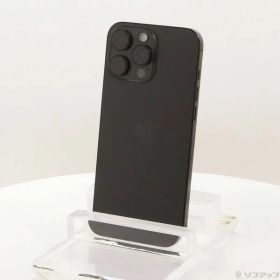 ソフマップ 〔中古品〕 iPhone16 Pro Max 256GB ブラックチタニウム MYWG3J／A SIMフリー【251】