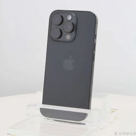 ソフマップ 〔中古品〕 iPhone16 Pro 512GB ブラックチタニウム MYN43J／A SIMフリー【352】