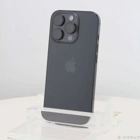 ソフマップ 〔中古品〕 iPhone16 Pro 512GB ブラックチタニウム MYN43J／A SIMフリー【269】