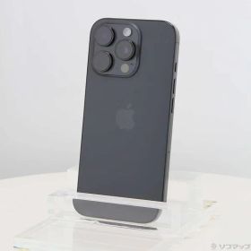 ソフマップ 〔中古品〕 iPhone16 Pro 512GB ブラックチタニウム MYN43J／A SIMフリー【348】