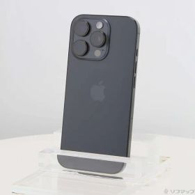 ソフマップ 〔中古品〕 iPhone16 Pro 512GB ブラックチタニウム MYN43J／A SIMフリー【377】