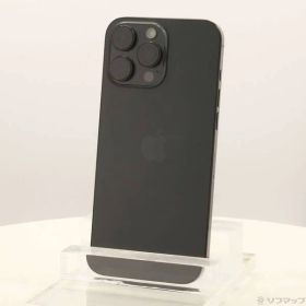 ソフマップ 〔中古品〕 iPhone16 Pro Max 512GB ブラックチタニウム MYWL3J／A SIMフリー【371】