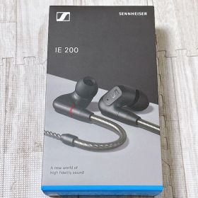 ゼンハイザー イヤホン 有線 IE 200 ブラック カナル型 IE200