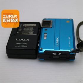 新品同様 DMC-FT2 スプラッシュブルー 即日発送 Panasonic LUMIX デジカメ 本体 あすつく 土日祝発送OK