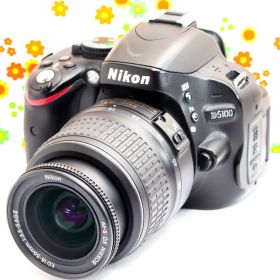 ニコン Nikon D5100☆スマホに送れる！☆人気一眼レフ☆デジタル一眼レフ
