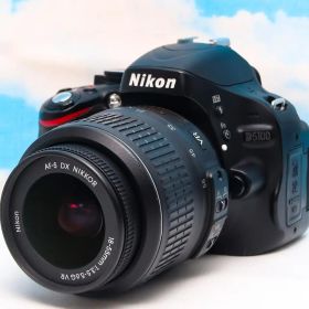 デジタル一眼レフ⭐️ニコン Nikon D5100⭐️スマホに転送⭐️自撮り⭐️