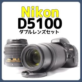 Nikon D5100✨ダブルレンズ✨おまけ多数✨簡単操作✨運動会 発表会