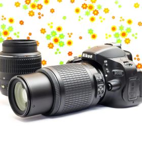 Nikon D5100☆スマホに送れる！☆ダブルレンズ！☆付属品多数！