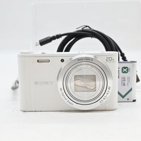【難有品】ソニー SONY デジタルカメラ Cyber-shot WX350 光学20倍 ホワイト DSC-WX350-W(コンパクトデジタルカメラ)