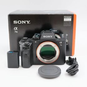 ■シャッター数34939枚！良品■ SONY α7II ボディ ブラック ILCE-7M2 フルサイズ ミラーレス一眼カメラ ソニー