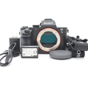 ショット数16234！■美品■ SONY ミラーレス一眼カメラ α7II ボディ(レンズなし) ブラック ILCE-7M2 ♯11901
