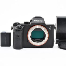 ■ほぼ新品■ Sony ソニー α7II ILCE-7M2 フルサイズ ミラーレス一眼カメラ [35言語] #C890