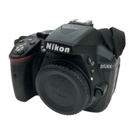 186000 動作未確認 Nikon ニコン デジタルカメラ D5300 ブラック 箱入り