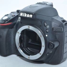 260203★極上★Nikon デジタル一眼レフカメラ D5300 ブラック 2400万画素 3.2型液晶 D5300BK