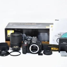 ＜美品＞ Nikon デジタル一眼レフカメラ D5300 18-140VR レンズキット ブラック D5300LK18-140VRBK
