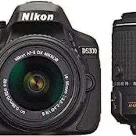 【中古-非常に良い】Nikon デジタル一眼レフカメラ D5300 ダブルズームキット2 ブラック