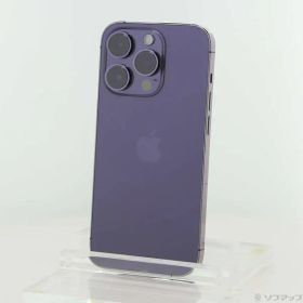 ソフマップ 〔中古品〕 iPhone14 Pro 128GB ディープパープル MQ0F3J／A SIMフリー【258】