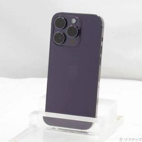 ソフマップ 〔中古品〕 iPhone14 Pro 128GB ディープパープル MQ0F3J／A SIMフリー【198】